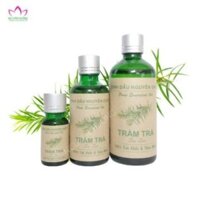 Tinh dầu tràm trà tea tree oil - Nguyên chất xông mặt, chấm mụn hiệu quả hcm