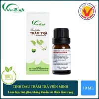 Tinh Dầu Tràm Trà Viên Minh 10ml - 50 ml,Tràm Trà The body shop, Trị Mụn, Kháng Khuẩn, Làm Sạch Đờm, Ho Gà