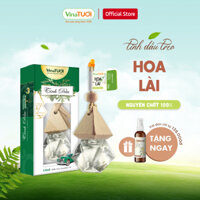 Tinh Dầu Treo Hoa Nhài Lài Nguyên Chất VINA TƯƠI 8ml, Treo Tủ Quần Áo, Phòng Ngủ, Xe Hơi Ô Tô