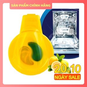 Tinh dầu treo khử mùi máy rửa chén Finish Dishwasher Freshener Lemon & Lime 4ml QT017392 - hương chanh