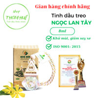 Tinh dầu treo Ngọc Lan Tây - Hoa Nén - Hương thơm mát, kh.ử mùi, ẩm mốc, g.iảm s.ay xe - 8ml
