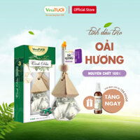 Tinh Dầu Treo Thơm Phòng Hoa Oải Hương Lavender, Thơm dịu Quần Áo, Treo Xe Ô Tô VINA TƯƠI 8ml