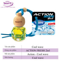 Tinh Dau Treo Xe O To ACTION FRESH 2IN1, Nuoc Hoa O To Ba Lan Chính Hãng - Cool wave