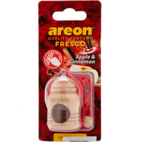 Tinh Dầu Treo Xe Ô Tô Areon - Hương Táo Quế - Fresco Apple Cinnamon