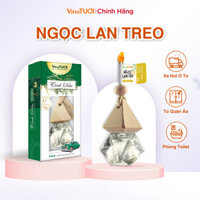 Tinh dầu treo xe ô tô hoa ngọc lan tây VINA TƯƠI 8ml khử mùi xe hơi thơm phòng tủ quần áo giày dép