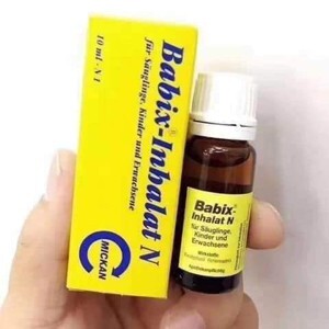 Tinh dầu trị cảm cúm, nghẹt mũi Babix Inhalat N, 10ml