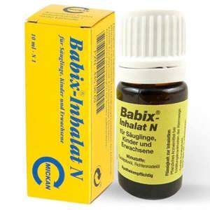 Tinh dầu trị cảm cúm, nghẹt mũi Babix Inhalat N, 10ml