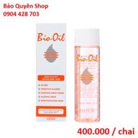 Tinh dầu trị rạn da, mờ sẹo, trị thâm nám Bio Oil 125mL
