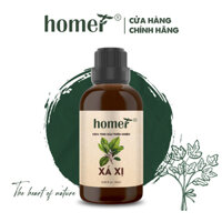 Tinh Dầu Xá Xị Homer 100ml - Chính Hãng, Đạt Chuẩn Kiểm Định Cao Cấp - Tinh Dầu Xông Thơm Phòng, Thư Giãn, Khử Mùi hiệu quả - 20ml