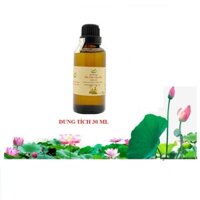 Tinh Dầu Xanh [𝐍𝐆𝐔𝐘𝐄̂𝐍 𝐂𝐇𝐀̂́𝐓 𝟏𝟎𝟎%] Tinh Dầu Hoa Sen Nguyên Chất 30ml - Chiết xuất từ tự nhiên