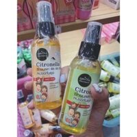 Tinh dầu xịt chống muỗi, côn trùng Phutawan Citronella Thái Lan 100ml