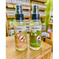 Tinh Dầu Xịt Chống Muỗi, Côn Trùng Phutawan Citronella Thái Lan 100ml