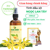 Tinh dầu Xịt Ngọc Lan Tây (ylang) 100ml - Hoa Nén - Khử mùi, làm thơm hiệu quả và an toàn.