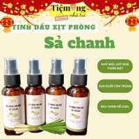 Tinh dầu xịt phòng sả chanh đuổi muỗi đuổi côn trùng khử khuẩn thơm phòng tự nhiên