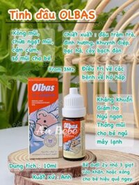 Tinh Dầu Xông Mũi OLBAS Cho Bé của Anh, 10ml
