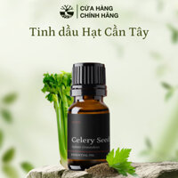 Tinh dầu xông phòng massage nguyên chất Hạt Cần Tây - Celery Seed hỗ trợ giảm đau nhức cơ khớp | SCENT
