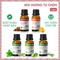 Tinh Dầu Xông Phòng Tự Chọn Mùi TOKI MORI 10ml Xuất Khẩu Nhật Bản, Khử Mùi, Kháng Khuẩn, Đuổi Muỗi, Giải Cảm - Cam Ngọt