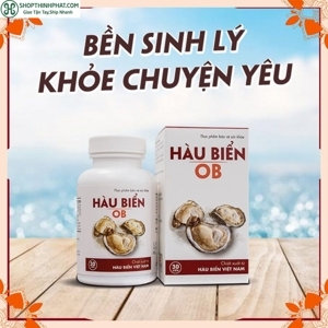 Tinh Hàu Biển Ob Tăng Cường Sinh Lý Nam Giới (Hộp 30 Viên)