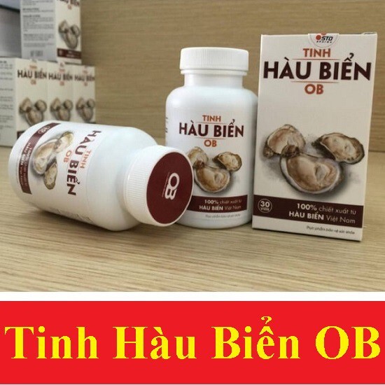 Tinh Hàu Biển Ob Tăng Cường Sinh Lý Nam Giới (Hộp 30 Viên)