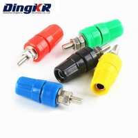 Tinh khiết 5pcs M4X36 Đồng thiết bị đầu cuối 4mm Jack 20A Terminal Post Banana Plug Con