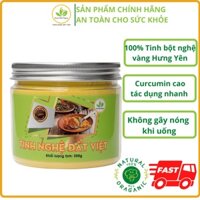 TINH NGHỆ ĐÂT VIỆT HŨ 500G, Tinh bột nghệ nguyên chất 100%, không tạp chất, giữ dc mùi thơm của nghệ- Thảo Dược Đất Việt
