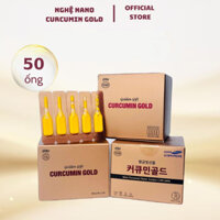 Tinh nghệ NANO CURCUMIN GOLD Hàn Quốc  - Đẹp da, giữ dáng, chống lão hóa loai 50 tép và 100 tép