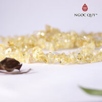 Tinh thể đá thiên nhiên - Ngọc Quý Gemstones - Citrine - 10cm