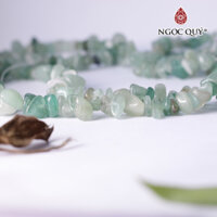 Tinh thể đá thiên nhiên - Ngọc Quý Gemstones - Thạch anh xanh - 10cm
