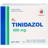 Tinidazol 500mg dự phòng nhiễm khuẩn sau phẫu thuật  – CÔNG TY CỔ PHẦN NHÀ THUỐC NHÂN DÂN – PHƯỢNG HOÀNG