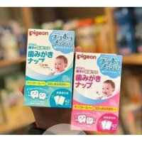 TiniMart-Khăn giấy lau răng Pigeon 42 miếng