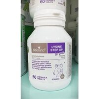 TiniMart-Viên uống bổ sung Lysine-Bio island tăng chiều cao hộp 60v(6 tuổi+)