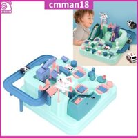 TinyLand Cha Mẹ và Con Tương Tác Nhỏ Ô Tô Đường Sắt Đồ Chơi Xe Lửa Cuộc Phiêu Lưu Lớn Đường Đua Chạy Khối Xây Dựng Bộ dành cho Bé Trai và Bé Gái