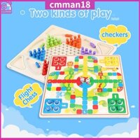 TinyLand Cờ đam Trung Quốc đầy màu sắc bằng gỗ Nhà xuất bản phương Tây Cờ vua máy bay mượt mà