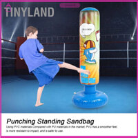 TinyLand Trẻ em Đấm Túi Bơm Hơi Đứng Bốc Thể Dục Bao Cát Đồ Chơi Giảm Căng Thẳng