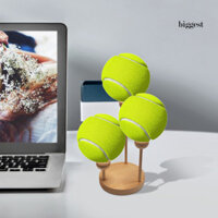 Tinysiry 1 Bộ Đế Trưng Bày Bóng Chày Bằng Gỗ 3 Quả Bóng Thể Hiện Giá Đỡ Đa Năng Tennis Golf Bóng Thể Thao Đế Để Bàn Giá Bóng Chày Người Hâm Mộ Quà Tặng