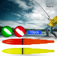 Tinysiry 10 Chiếc Đèn Đuôi Nổi Di Động Hiệu Quả Tốt Ứng Dụng Rộng Rãi Nhẹ Mini Phao Phát Sáng Gậy Cho Câu Cá Đêm