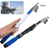 Tinysiry 1.3 / 1.5 / 1.7M Ngắn Kính Thiên Văn Cần Câu Cá Chống Trượt Tay Cầm Gốm Dẫn Vòng Di Động Hạng Nặng Mini Du Lịch Biển Câu Cá Nước Mặn Phụ Kiện Câu Cá