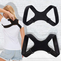Tinysiry Có Thể Điều Chỉnh Trị Liệu Tư Thế Lưng Corrector Xương Đòn Hỗ Trợ Nẹp Thắt Lưng Vai
