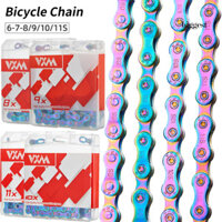 Tinysiry  Dây xích xe đạp leo núi tốc độ 8 / 9 / 10 / 11 Dây xích xe đạp chống va đập trơn tru cho hệ thống Campagnolo