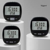 Tinysiry Máy đếm bước chân điện tử Đọc chính xác Thông minh Cao Cấp Hiệu chỉnh bước rõ ràng Điện tử nhạy cảm Màn hình lớn Máy đếm bước chân Thể thao ngoài trời