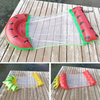 Tinysiry Võng Nước Với Tựa Đầu Tiện Dụng Hình Trái Cây Bơm Hơi Lounger Giường Bể Bơi Phao Nước Giải Trí