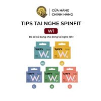 Tips tai nghe thay thế SpinFit W1 silicon eartips - Đơn vị tính 1 cặp