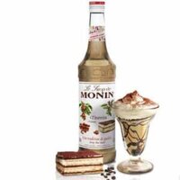 Tiramisu Siro Monin chai 700ml sản xuất đóng chai Malaysia