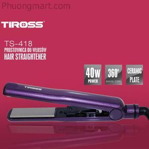 Máy ép tóc Tiross TS418 (TS-418) - 40W