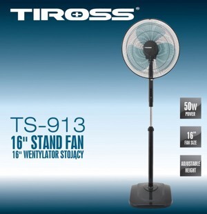 Quạt cây - đứng Tiross TS-913 (TS913) - 50W