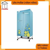 [Tiross - Việt Nam] Máy sấy quần áo tiross tủ hình chữ nhật TS882, có điều khiển, 1500W