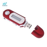 Tishita 4GB USB MP4 MP3 Music Video Player Ghi âm w / Đài FM & Sách điện tử (Đỏ) Vòi phun US