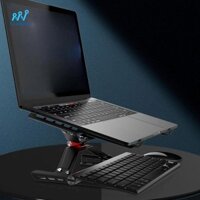 Tishita Gaming Laptop Đứng Phụ Kiện Cho Laptop 14 Đến 17 Inch Laptop Đa Năng Thiết Kế Ổn Định Thép Carbon Giá Đỡ Xoay Khớp
