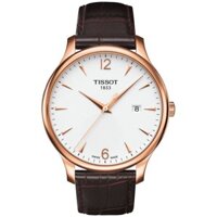 Tissot T-Classic T063.610.36.037.00 Tradition Brown Leather 42mm