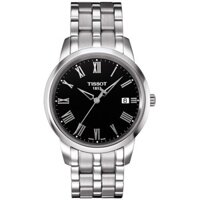 Tissot T-Classic T033.410.11.053.01 Black Dial Silver Tone 38mm